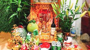 Lế vật dâng lên bàn thờ Thần Tài Thổ Địa